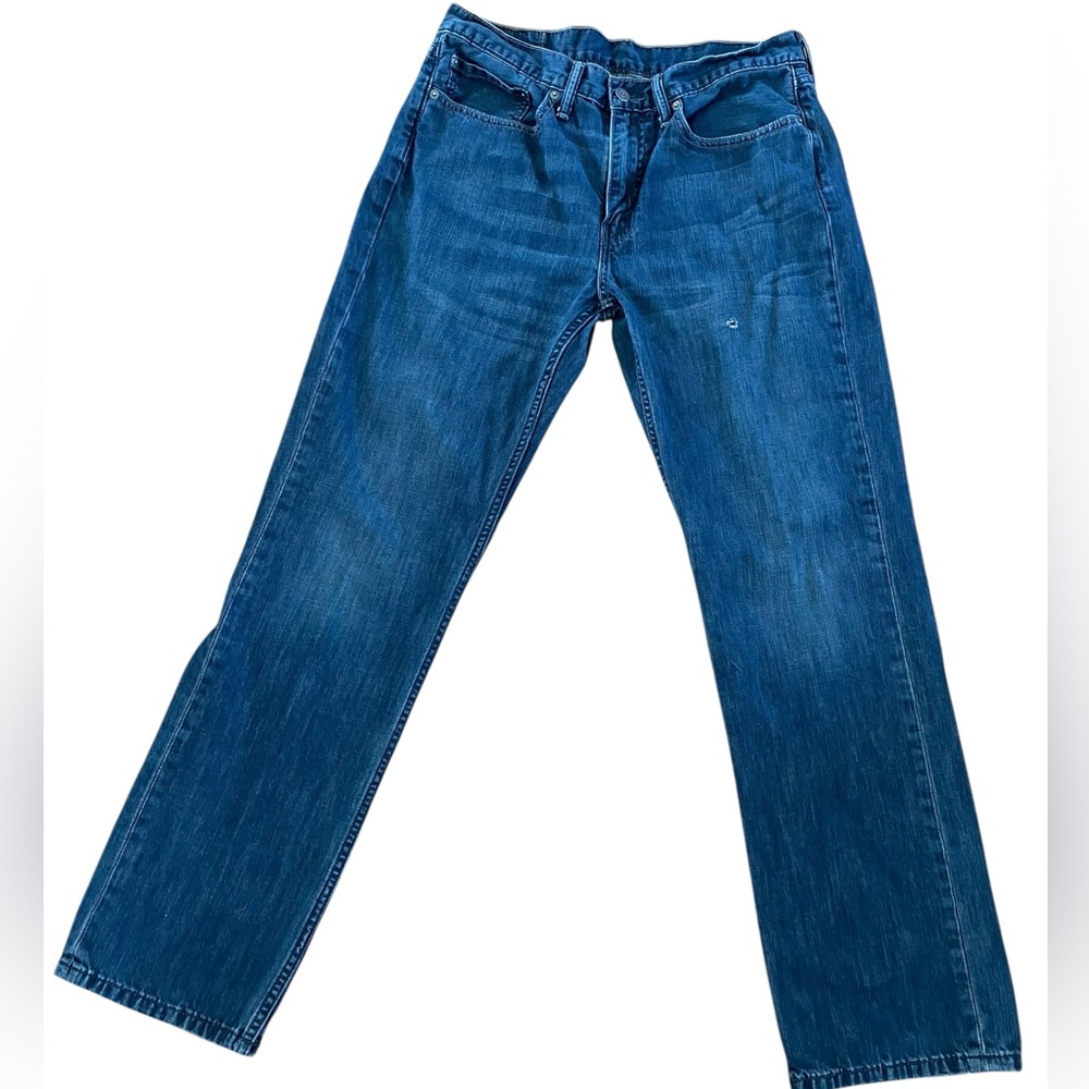 LEVI’S 514  BLUE DENIM JEANS Size 34 x 32  Western Fit